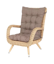 Кресло плетеное для уличных кафе и ресторанов